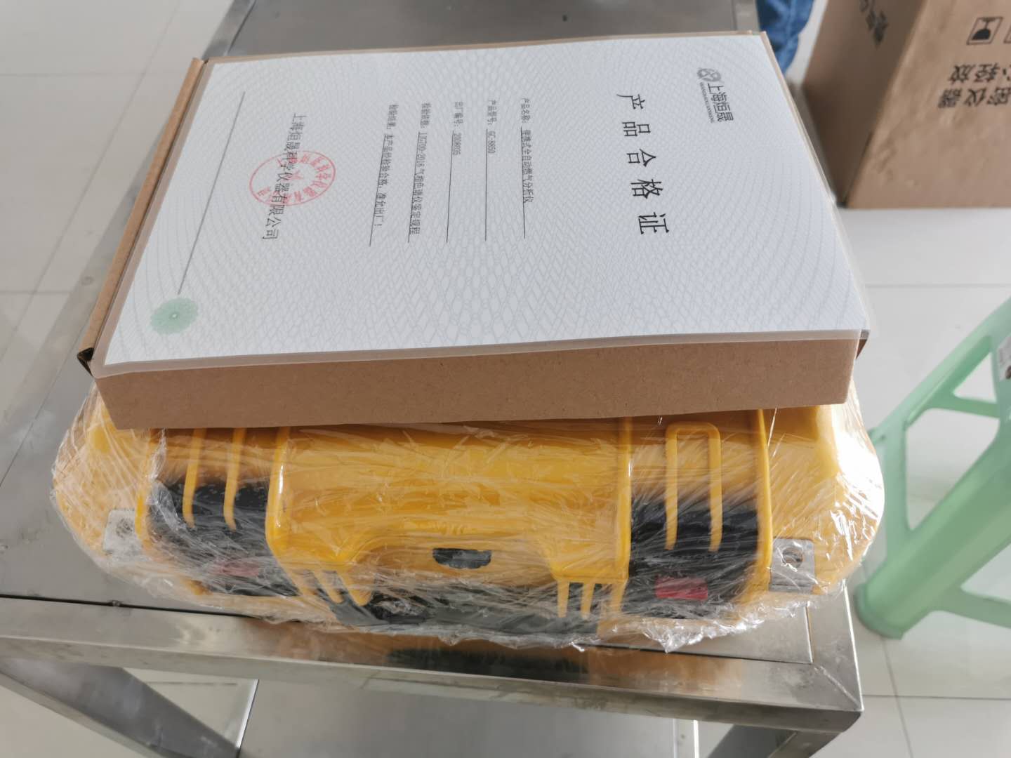自动天然气分析仪打包中